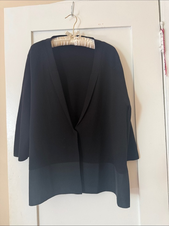 COS Jackets & Blazers - COS Black Open-Front Blazer Jacket